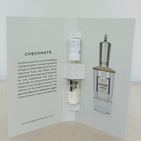 🌿 NEW 🌿 MIND GAMES Checkmate Tabac Bourbon Santal Spray, 2 mL, 0.06 fl.oz - Picture 4 of 4